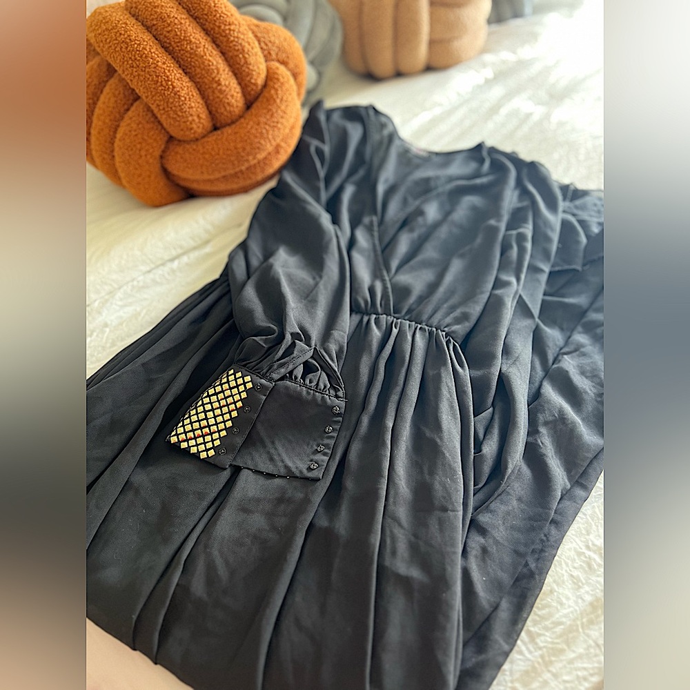 FashionNova Black Elegant Maxi Dress